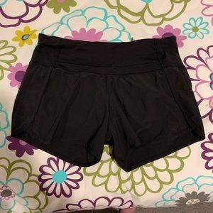 Black Lululemon Shorts